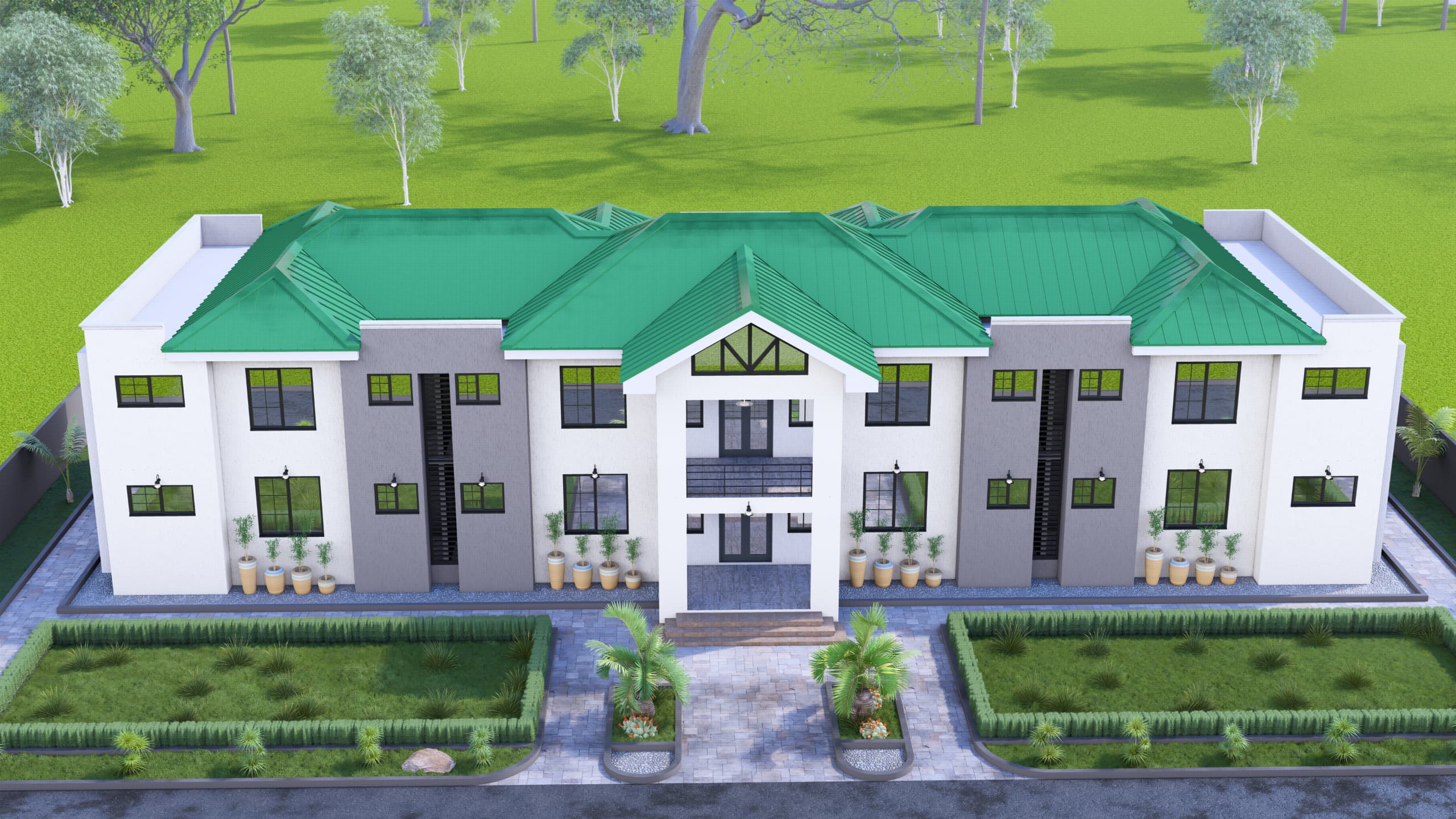 Rendering of the Medical Providers Residence